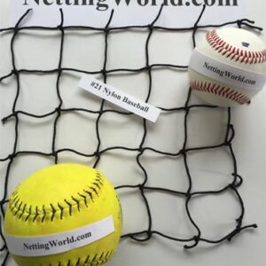 Netting Baseball / Softball Panel Net #42 Gauge 10' x 10' Choose Border 