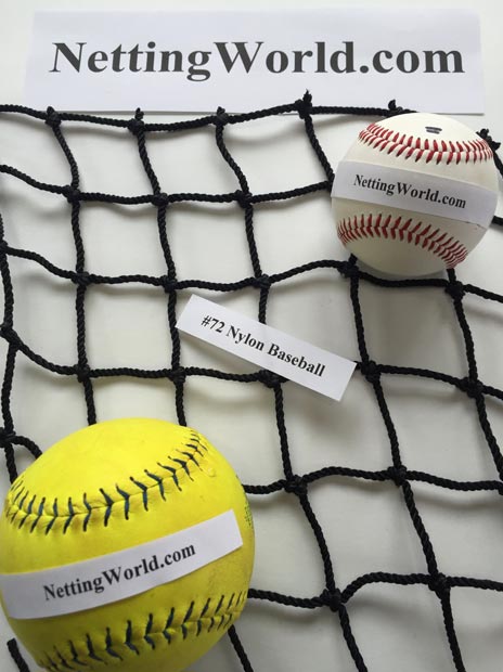 72 Baseball Netting